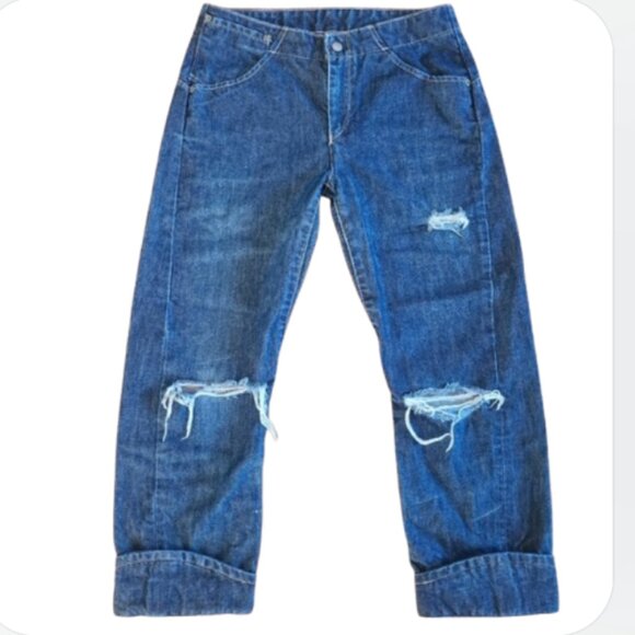 Vintage Levis 3D engineered jeans Deadstock Red Tag One Back Pocket 29 Mid Rise - Picture 2 of 16